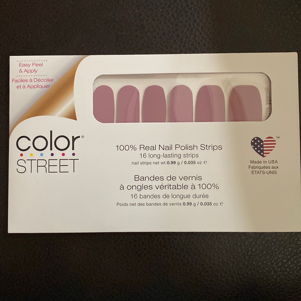 Color street real nail polish strips